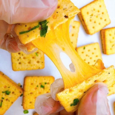 Bánh hành phô mai kéo sợi 1Kg giòn tan, thơm, chuẩn healthy - ăn vặt, ăn kiêng 140.000 4
