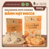 Bánh hạt macca DiLin 80% macca Tây Nguyên - Cookies năng lượng 200g 166k