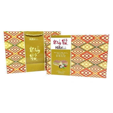 Bánh Hura Deli Bông Lan Mềm Mịn Nhân Kem, Truyền Thống Cao Cấp Mấu Tết Siêu Đẹp kèm Túi Xách - 99k