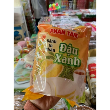 Bánh in bịt 5 cái 4 vị: khoai môn, đậu xanh, lá dứa, sầu riêng - Giá chỉ 39.000đ