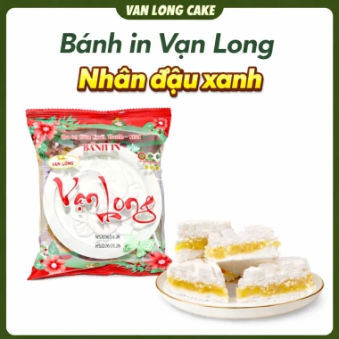 Bánh in nhân đậu xanh - Giá ưu đãi 13.500đ, vị ngọt tự nhiên, nhanh gọn