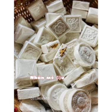 Bánh In Nhân Mè Đậu mềm dẻo thơm, combo 5 cái chay mặn, giảm còn 25.000 VND