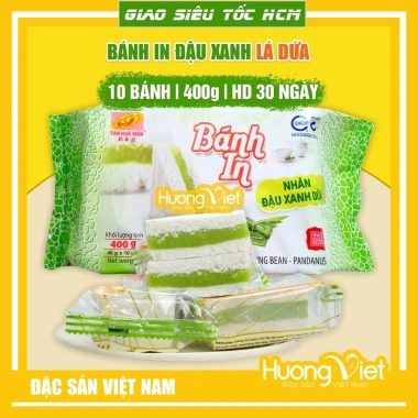 Bánh in Tân Huê Viên 4 vị sầu riêng, lá dứa - Đặc sản Sóc Trăng, 30 ngày, chỉ 78.000₫