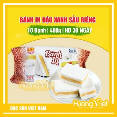 Bánh in Tân Huê Viên 4 vị sầu riêng, lá dứa - Đặc sản Sóc Trăng, 30 ngày, chỉ 78.000₫