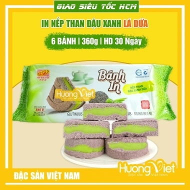 Bánh in Tân Huê Viên 4 vị sầu riêng, lá dứa - Đặc sản Sóc Trăng, 30 ngày, chỉ 78.000₫