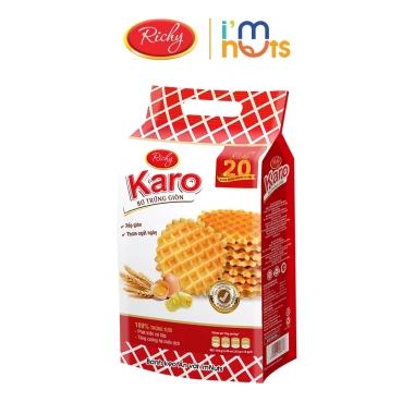 Bánh Karo Richy Bơ Trứng Giòn 150g-270g chỉ 30.000đ, giảm giá siêu sốc 3