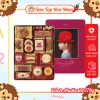 Bánh kem AKAI BOHSHI blue và pink box, mũ đỏ - Made in Japan, giảm giá 23%