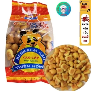 Bánh Kem Gấu Thiên Hồng 180g - Đồ ăn vặt ngon, giá ưu đãi 27.000đ