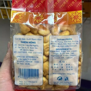 Bánh Kem Gấu Thiên Hồng 180g - Đồ ăn vặt ngon, giá ưu đãi 27.000đ 3 Bánh Kem Gấu Thiên Hồng 180g - Đồ ăn vặt ngon, giá ưu đãi 27.000đ 3