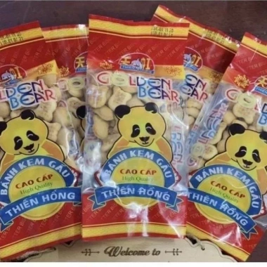 Bánh Kem Gấu Thiên Hồng 180g - Đồ ăn vặt ngon, giá ưu đãi 27.000đ 9 Bánh Kem Gấu Thiên Hồng 180g - Đồ ăn vặt ngon, giá ưu đãi 27.000đ 9