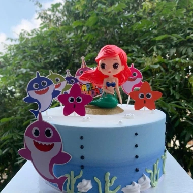Bánh kem giả trưng bày 20x8cm - Đẹp sinh nhật - Chụp hình - Giá 75.000đ