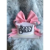 Bánh kem nơ đen Happy Birthday - Thần bí, chụp hình, trưng bày, giảm còn 100.000₫ 3