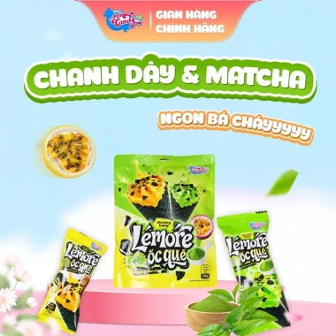 Bánh kem ốc quế Lemore Mix 240g - 3 vị sữa chua dâu, sầu riêng socola, chanh dây matcha, 75.000 VND - My Candy 3 Bánh kem ốc quế Lemore Mix 240g - 3 vị sữa chua dâu, sầu riêng socola, chanh dây matcha, 75.000 VND - My Candy 3