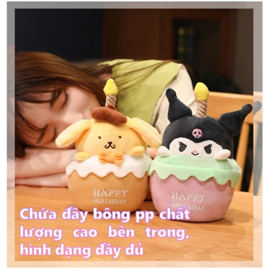 Bánh Kem Sinh Nhật Phát Sáng Biết Hát – Trang Trí Đáng Yêu, Quà Tặng Ngọt Ngào