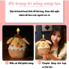 Bánh Kem Sinh Nhật Phát Sáng Biết Hát – Trang Trí Đáng Yêu, Quà Tặng Ngọt Ngào 9