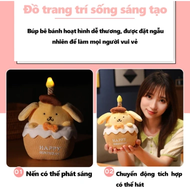 Bánh Kem Sinh Nhật Phát Sáng Biết Hát – Trang Trí Đáng Yêu, Quà Tặng Ngọt Ngào 9 Bánh Kem Sinh Nhật Phát Sáng Biết Hát – Trang Trí Đáng Yêu, Quà Tặng Ngọt Ngào 9