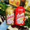 Bánh Kẹo Tết Hộp Thiếc Hình Xô 150g Kẹo Sữa Socola Dâu Galatine - Giảm Giá 325k 3