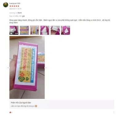 Bánh Khảo Nam Định thơm ngon ít ngọt - Hải Hậu Cổ Truyền Chính Hãng 29.900 VNĐ 5