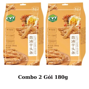 Bánh khoai môn trứng cua muối 75g/180g - Giòn tan, không cay, thơm ngon, chỉ 41.000đ