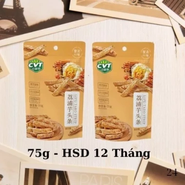 Bánh khoai môn trứng cua muối 75g/180g - Giòn tan, không cay, thơm ngon, chỉ 41.000đ