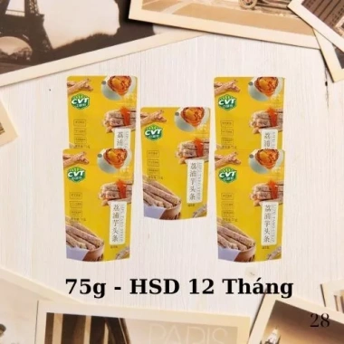 Bánh Khoai Môn Trứng Cua Muối Không Cay 75g - Giòn Tan, Thơm Ngon, Đúng Vị, Mặn Ngọt, Giá 39.000₫