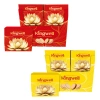 Bánh Lễ Kingwell Hoa Sen 56g - Hộp Giấy 12 Khay Nhỏ, Dễ Làm Tháp Lễ, 132k