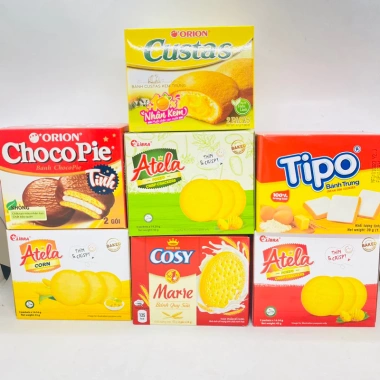 Bánh lễ Tipo 48g Hura Chocopie - Hộp 2-3 chiếc, custas cosy, Atela, giá 12.010 VND