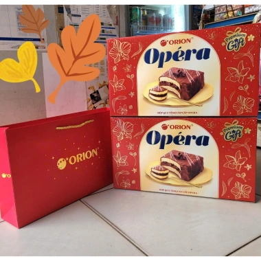 Bánh Mềm OPERA ORION 16 chiếc - Hộp Quà Tặng Tết 2.025, Túi Giấy, Giá Ưu Đãi 155.000đ 9