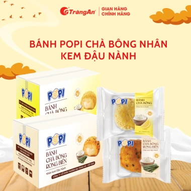 Bánh mì chà bông nhân kem đậu nành mềm thơm, dinh dưỡng, tiện lợi 45g - Bánh kẹo Tràng An - 50.000₫ 2 Bánh mì chà bông nhân kem đậu nành mềm thơm, dinh dưỡng, tiện lợi 45g - Bánh kẹo Tràng An - 50.000₫ 2
