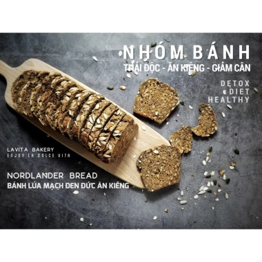 Bánh Mì Đen Đức Giảm Cân 360gr Nordlander - Ăn Kiêng, Ăn Sạch, Giá 85.000 VND