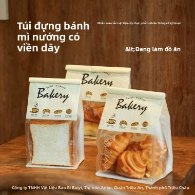 Bánh Mì Nướng 450g Túi Ziplock FT7Q - Bao Bì Túi Bagel Dây Nướng Giá 83.606 VND