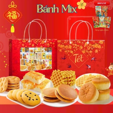 Bánh mix 2KG bông lan, mì tươi, sandwich, kem đủ vị – siêu ngon, tiện ăn sáng, mang đi làm 7