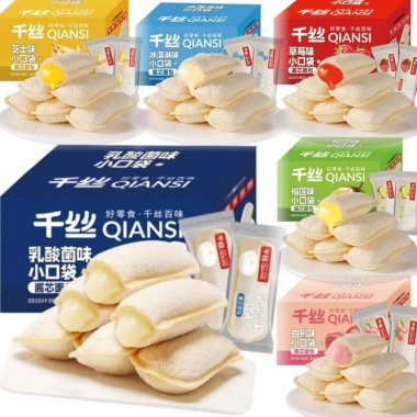 Bánh mix sữa chua 2kg 8 vị (đào, dâu, vani, sầu riêng, phô mai) giá ưu đãi 124.000 VNĐ - Phổ biến