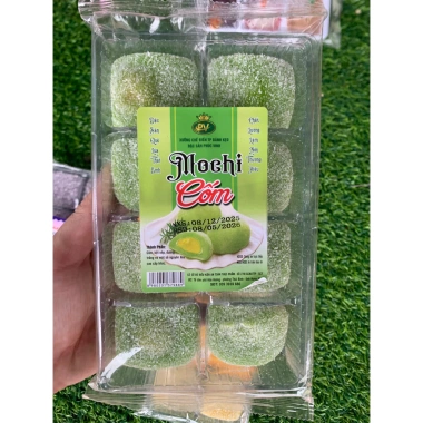 Bánh Mochi 4 hương vị: Khoai Môn, Sầu Riêng, Lá Dứa, Cốm - giảm giá 28k, mềm dẻo