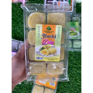 Bánh Mochi 4 hương vị: Khoai Môn, Sầu Riêng, Lá Dứa, Cốm - giảm giá 28k, mềm dẻo