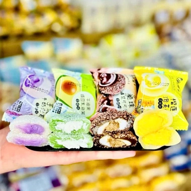 Bánh Mochi 500g Phủ Dừa Kem Lạnh Mix Vị - Giảm Giá 20% Giá Chỉ 56.000₫ 2