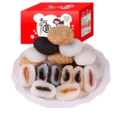 Bánh Mochi Đài Loan 2kg Mix 4 vị - Giá ưu đãi 119k, tươi mới, hạn 3-6 tháng 4