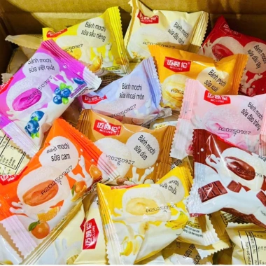Bánh mochi MCLUNE 2.5kg 9 vị - Nhân kem mix trái cây, giảm giá 18% chỉ 118k