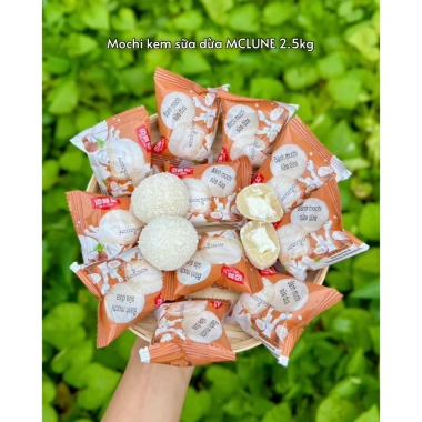 Bánh mochi MCLUNE 2.5kg 9 vị - Nhân kem mix trái cây, giảm giá 18% chỉ 118k 5