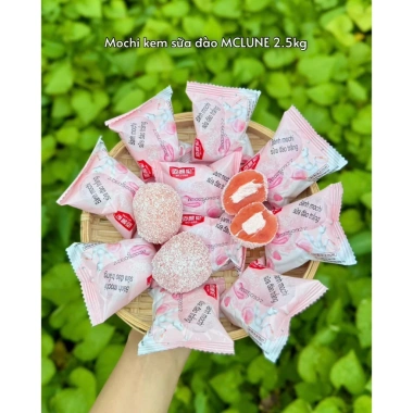 Bánh mochi MCLUNE 2.5kg 9 vị - Nhân kem mix trái cây, giảm giá 18% chỉ 118k 6