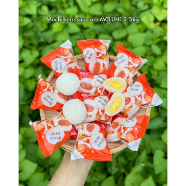 Bánh mochi MCLUNE 2.5kg 9 vị - Nhân kem mix trái cây, giảm giá 18% chỉ 118k 8