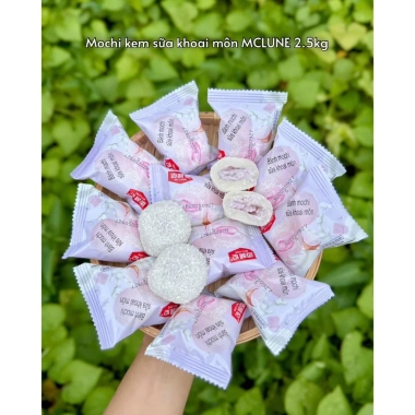 Bánh mochi MCLUNE 2.5kg 9 vị - Nhân kem mix trái cây, giảm giá 18% chỉ 118k 9
