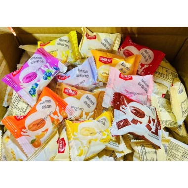 Bánh mochi MCLUNE 2.5kg 9 vị - Nhân kem mix trái cây, giảm giá 18% chỉ 118k 10