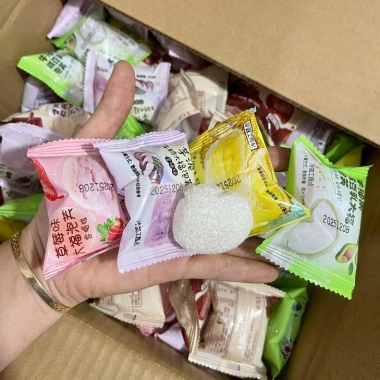 Bánh Mochi Nhân Kem Lạnh Mix 1Kg Túi Zip - Đa Vị, Ngon Lạ, Giá Siêu Ưu Đãi 60.000₫