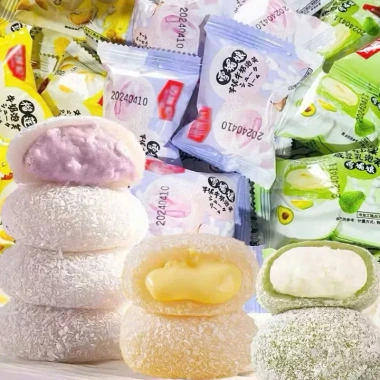 Bánh Mochi Nhân Kem Lạnh Mix 1Kg Túi Zip - Đa Vị, Ngon Lạ, Giá Siêu Ưu Đãi 60.000₫