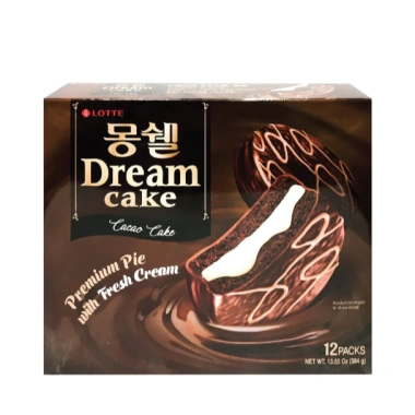 Bánh Mongswell Nhân Ca Cao Lotte Hàn Quốc 384g - Ngon, Giòn, Giảm Giá 120k (từ 144k) 3