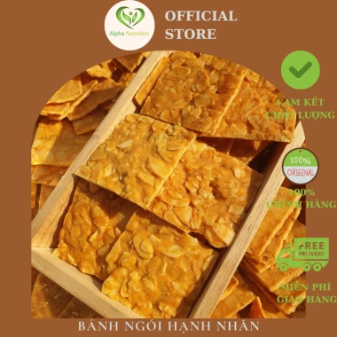 Bánh ngói hạnh nhân Alpha Nutrition - ăn kiêng giảm cân tự nhiên, healthy, eatclean, giá ưu đãi 202.500đ 8
