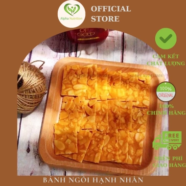 Bánh ngói hạnh nhân Alpha Nutrition - ăn kiêng giảm cân tự nhiên, healthy, eatclean, giá ưu đãi 202.500đ 9