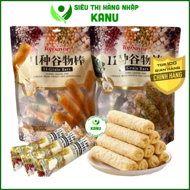 Bánh ngũ cốc Topsavor 30 thanh 11 vị - Dinh dưỡng, ngon, giảm còn 75.000 VND