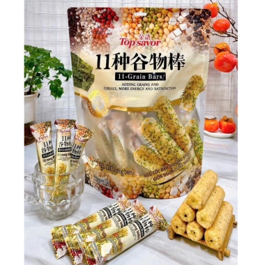Bánh ngũ cốc Topsavor 30 thanh 11 vị - Dinh dưỡng, ngon, giảm còn 75.000 VND 3 Bánh ngũ cốc Topsavor 30 thanh 11 vị - Dinh dưỡng, ngon, giảm còn 75.000 VND 3